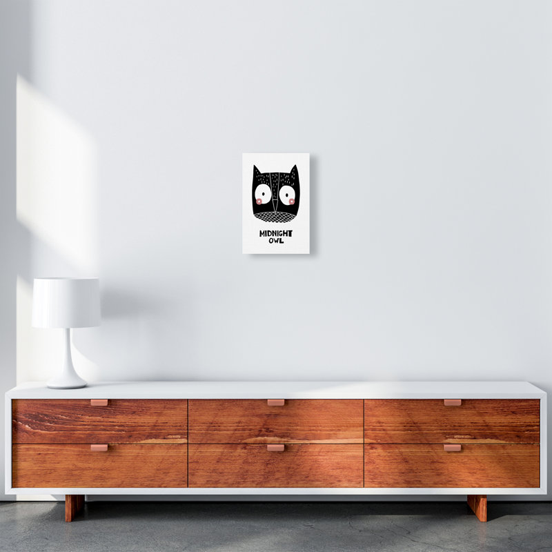 Owl by Miniofmine - Print, Wrapped Canvas, 29.7cm H x 21cm W x 4cm D