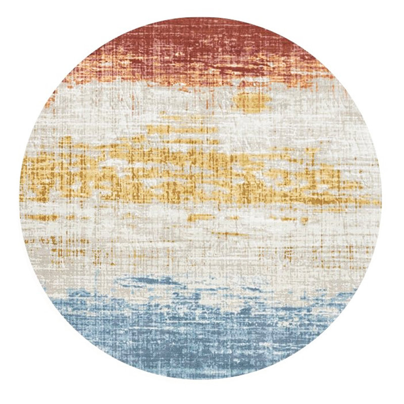 Tapis rond lavable antidérapant 41