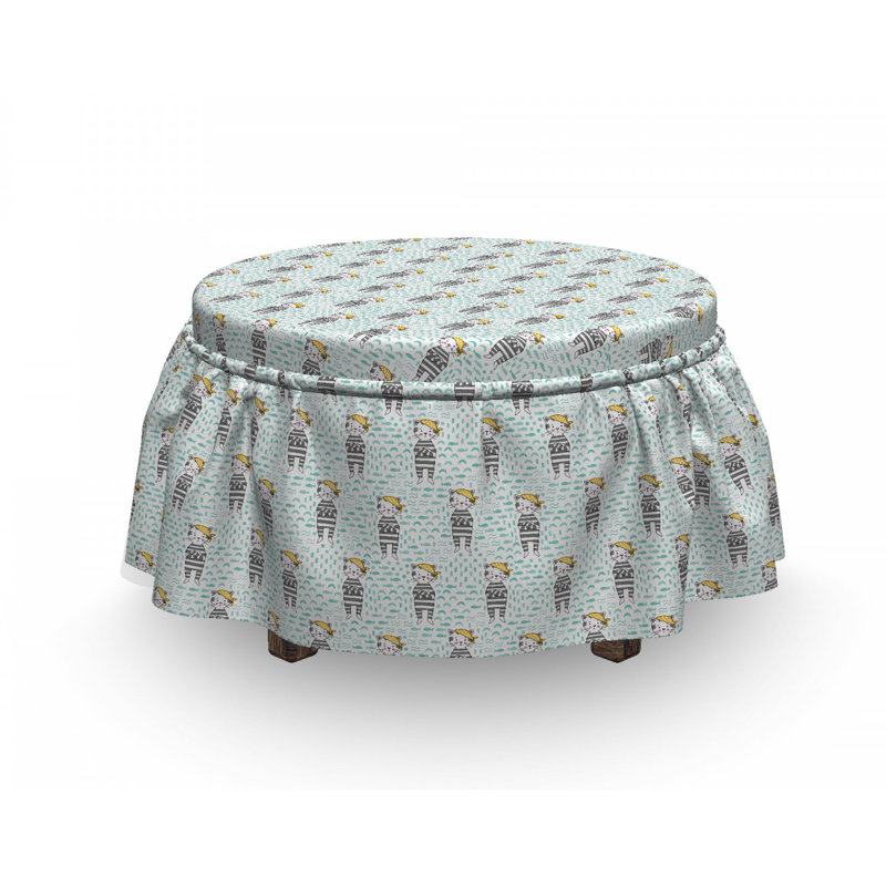 Ottoman Slipcover