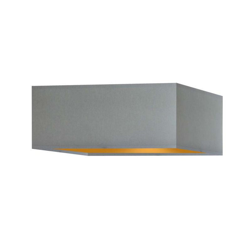 Eibe Fabric Flush Mount, Grey
