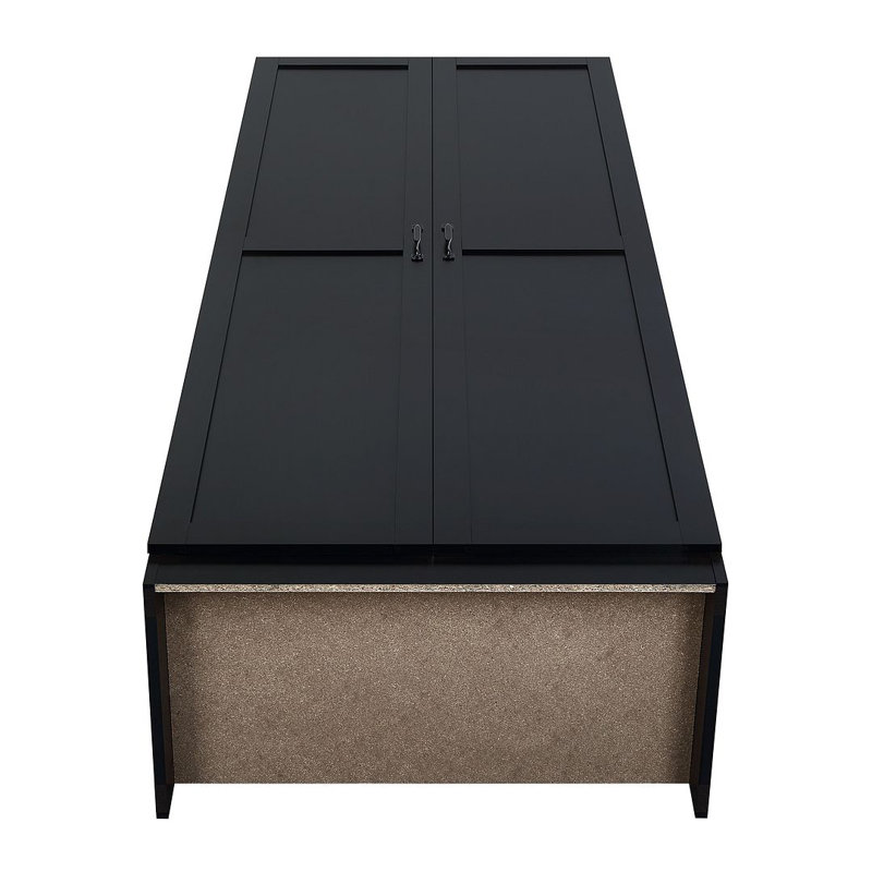 Hopkins Storage Bookcase, Black