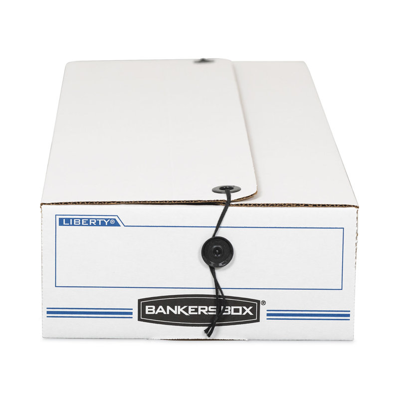 Liberty Check/Deposit Slip Storage Box, 9 x 23 x 4, WE/BE, 12/Carton, 30" H x 42" W x 2.5" D