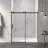 56"-60"W x 72"H Frameless Shower Door, Sliding Shower Door, with Premium 5/16"(8mm) Thick Tempered Glass Shower Enclosure,Double Side Easy Clean Coat-118021274