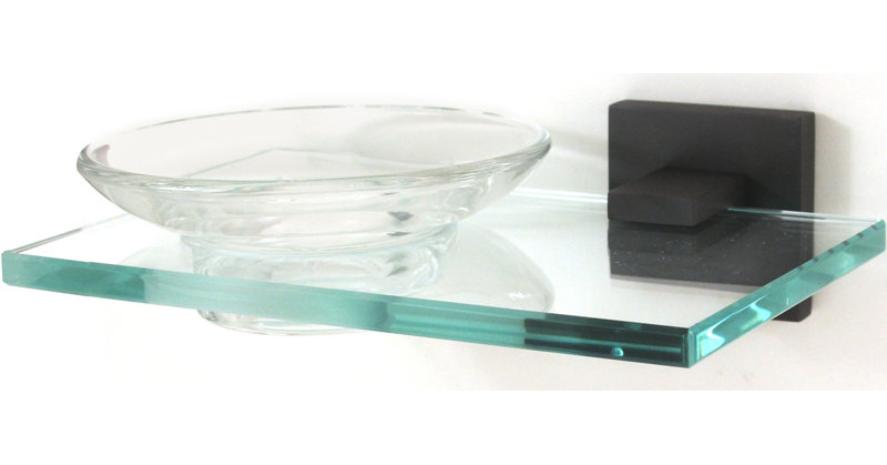 Contemporary II Soap Dish, Bronze