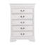 Commode Louis Phillipe, blanc-1624189381