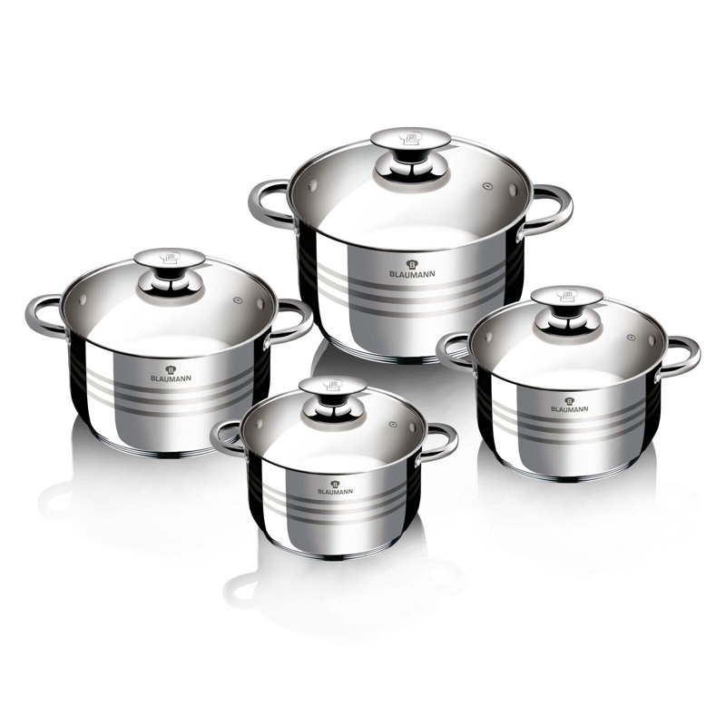 Blaumann 6.86L Stainless Steel Casserole