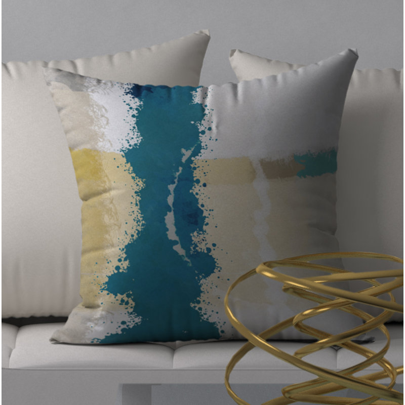 Housse de coussin décorative carrée et insert vital Choice, 20 po X 20 po