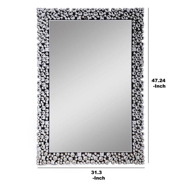 Everly Quinn Elvert 4 Piece Handmade Mirror Letters Wall Décor Set &  Reviews