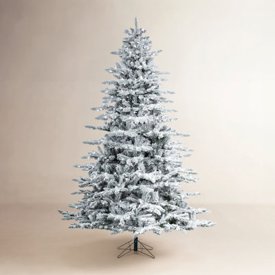 Frosted 12' Pre-Lit Fir Christmas Tree