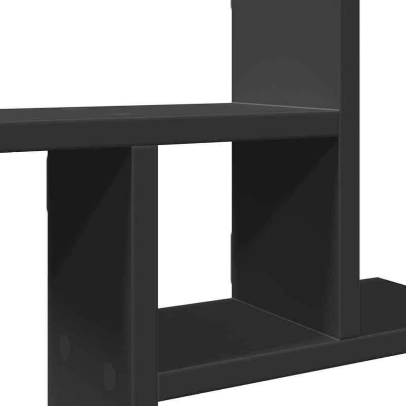 Rocchi Floating Shelf, 38cm H x 38cm W x 12cm, Black