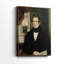 Portrait d'un homme - toile tendue par Martin Johnson Heade-1090604741