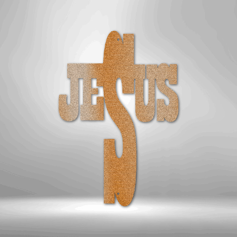 Décoration murale «Scripture Walls Jesus Cross»