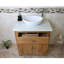 Blanca 750mm Single Bathroom Vanity with Vessel Ceramic Basin-16301842