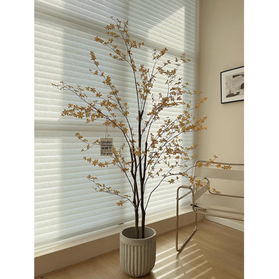 Artificial Wheat Straw Leaf Bell False Tree