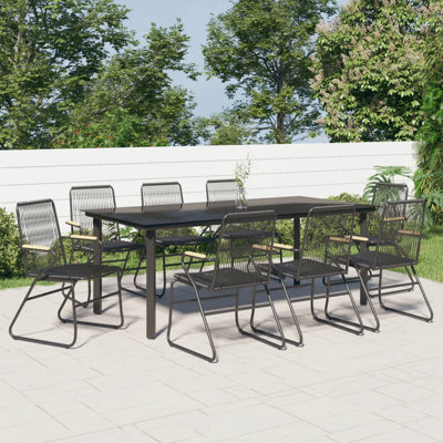 Aelber 8 - Person Patio Dining Set Rectangular Table