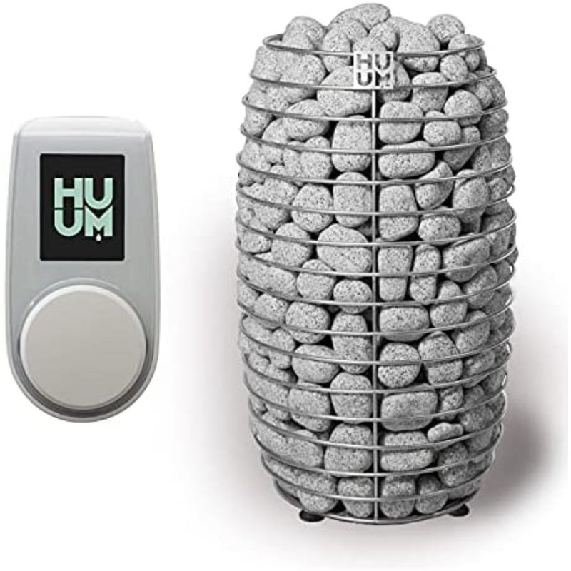 HUUM Hive Mini 6.0Kw Sauna Heater with UKU WiFi Control, (Sauna Stones Included ), White