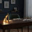 Ensemble de lampes de table DEL en bois massif d'épinette géométrique fait à la main 2 pièces Arlowe