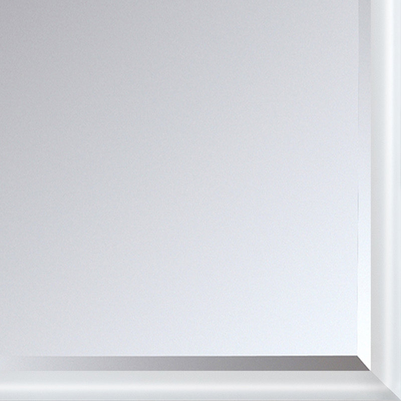 Wood Rectangle Wall Mirror