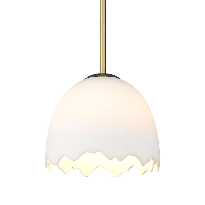Luminaire suspendu pour îlot de cuisine 1 lumière Ahlke