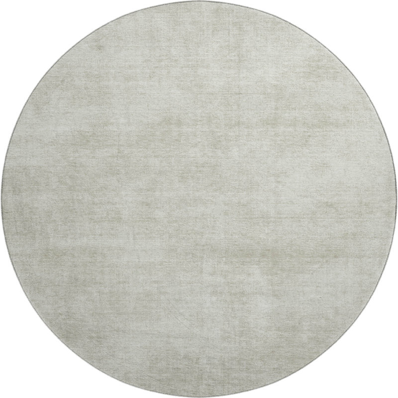 Premium Machine Washable Jahnke AMF1018 Abstract Rug, Round 8'