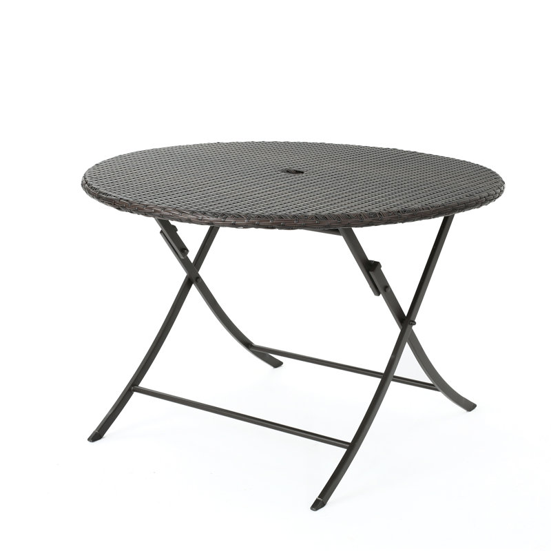 Table de salle à manger pliante et compacte - 45,5 po x 45,5 po x 29 po