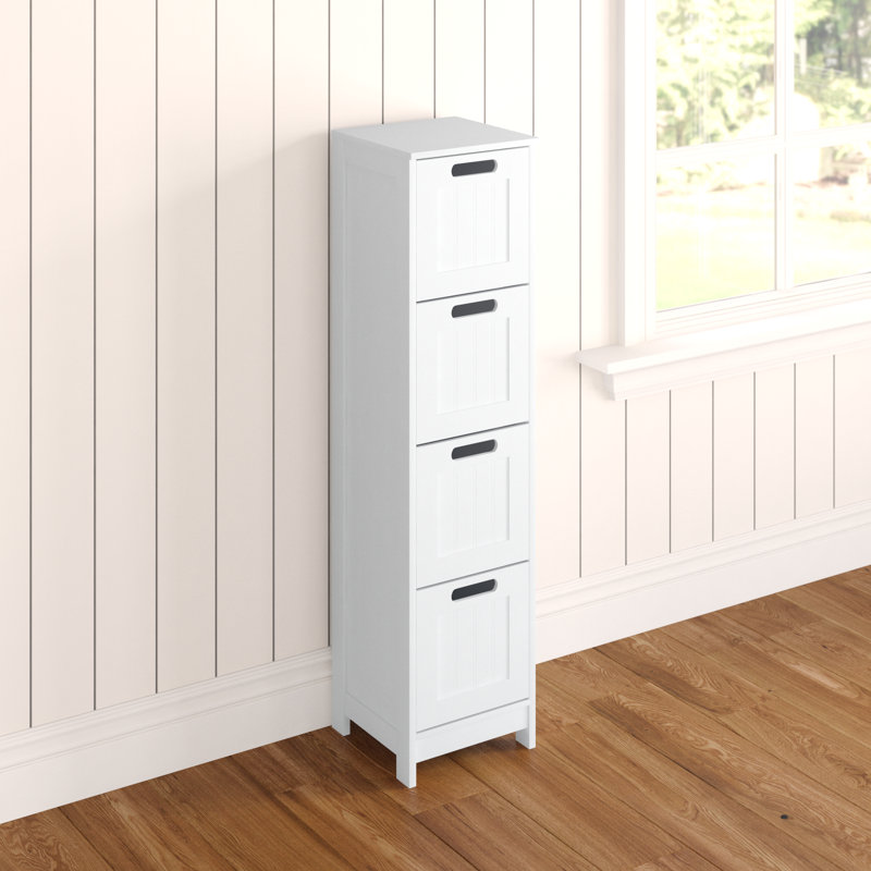 Ancha Linen Cabinet, White