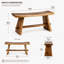 Burruss Solid Wood Accent Stool