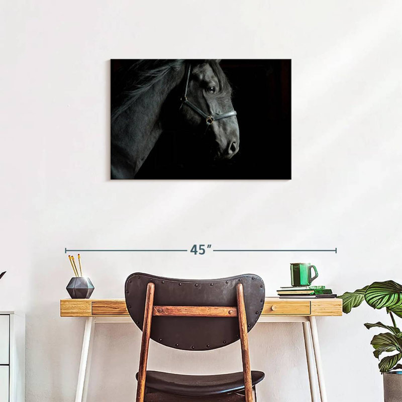 Brampt Horse Head, 20" H x 30" W