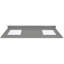 Lotte 73'' W Double Vanity Top-497427409