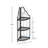 3-Tier Corner Open Shelf