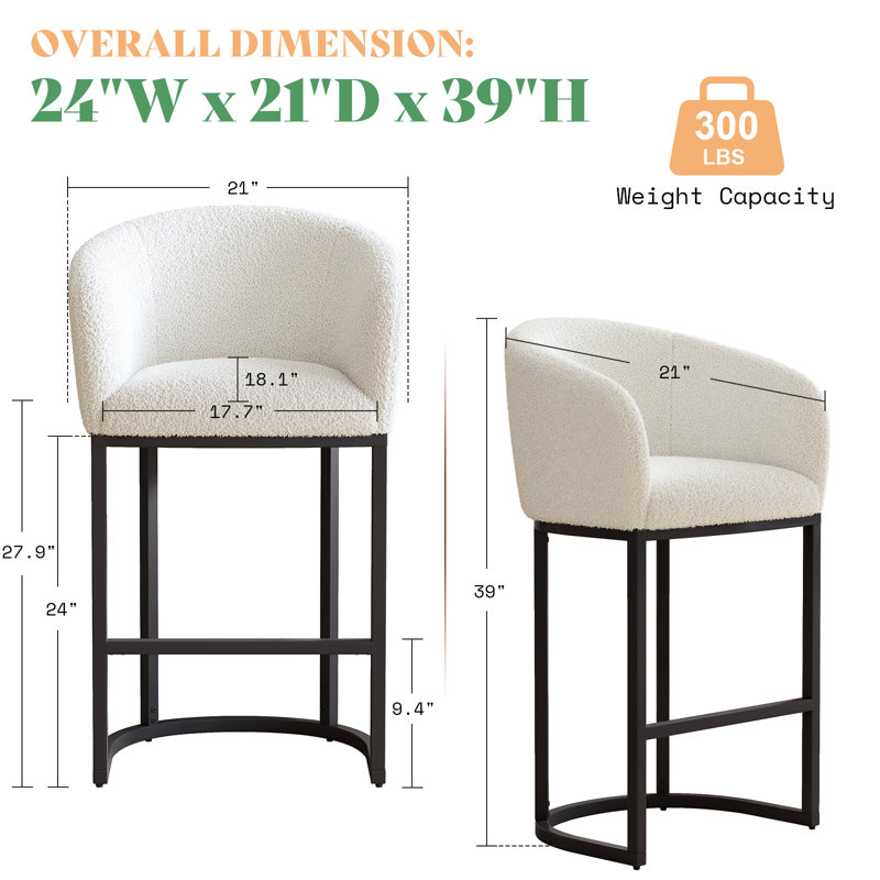Tabouret 28 "H 28", Gris