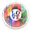 Miroir mural Love and Circles-46009927