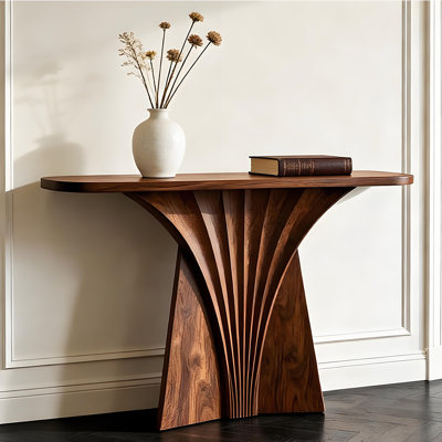 New Chinese-style wooden console table