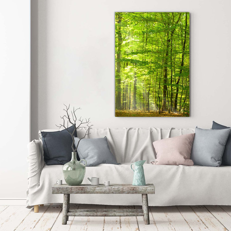 Beech Forest - Wrapped Canvas Print