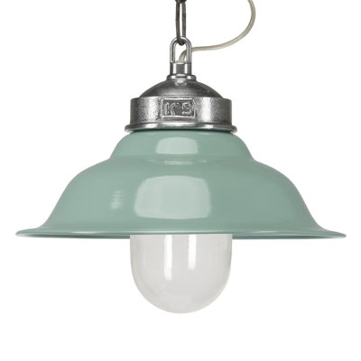 Porto Fino 1 - Light Aluminium Dome Pendant