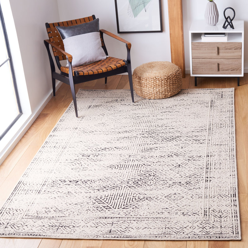Melbourne Hand Woven Performance Geometric Rug, Rectangle 8' x 10'