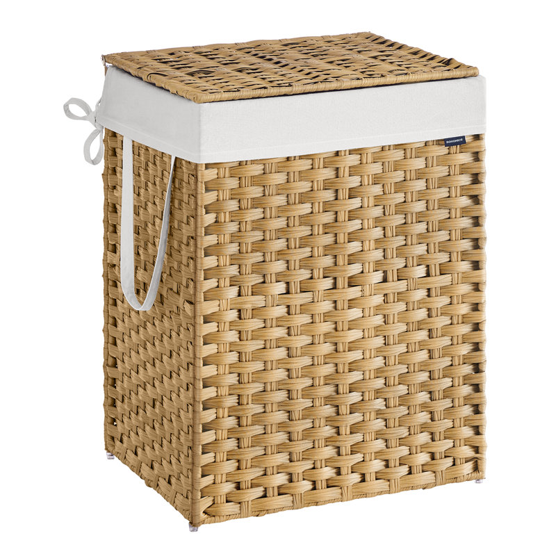 Laundry Hamper with Handles, 61cm H x 46cm W x 40cm D