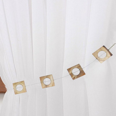 Fabric 10cm Curtain Tieback