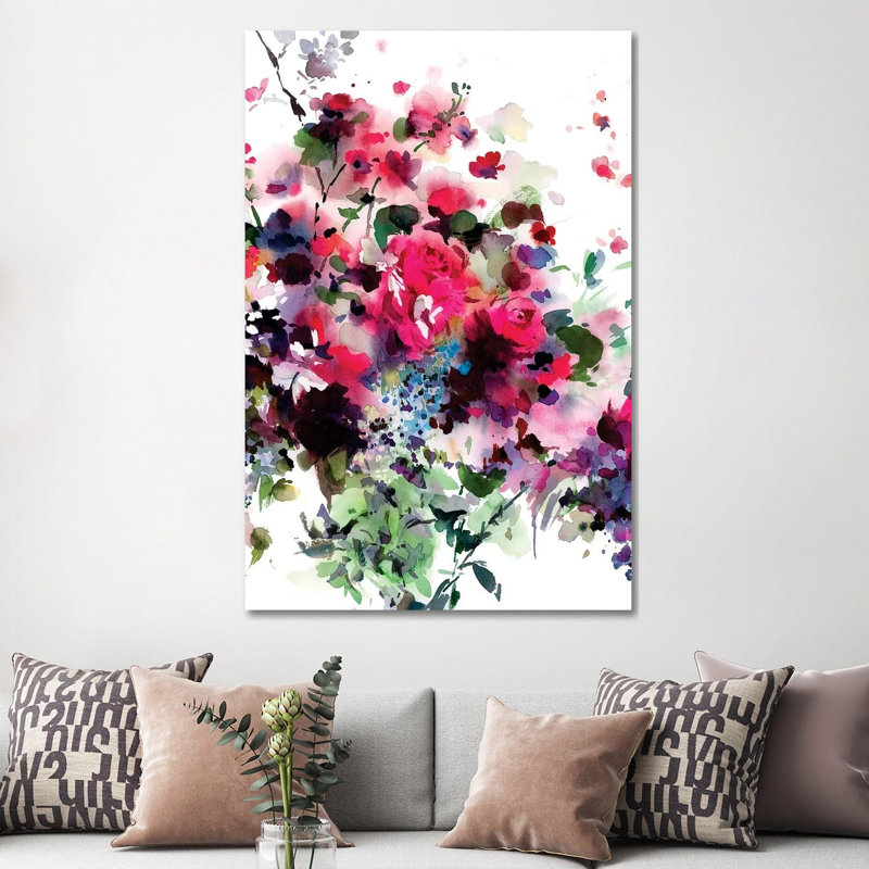 Agitato par Gosia Gregorczyk - Toile tendue, estampe numérique sur toile tendue, H 60 po x l 40po x P 1,5 po