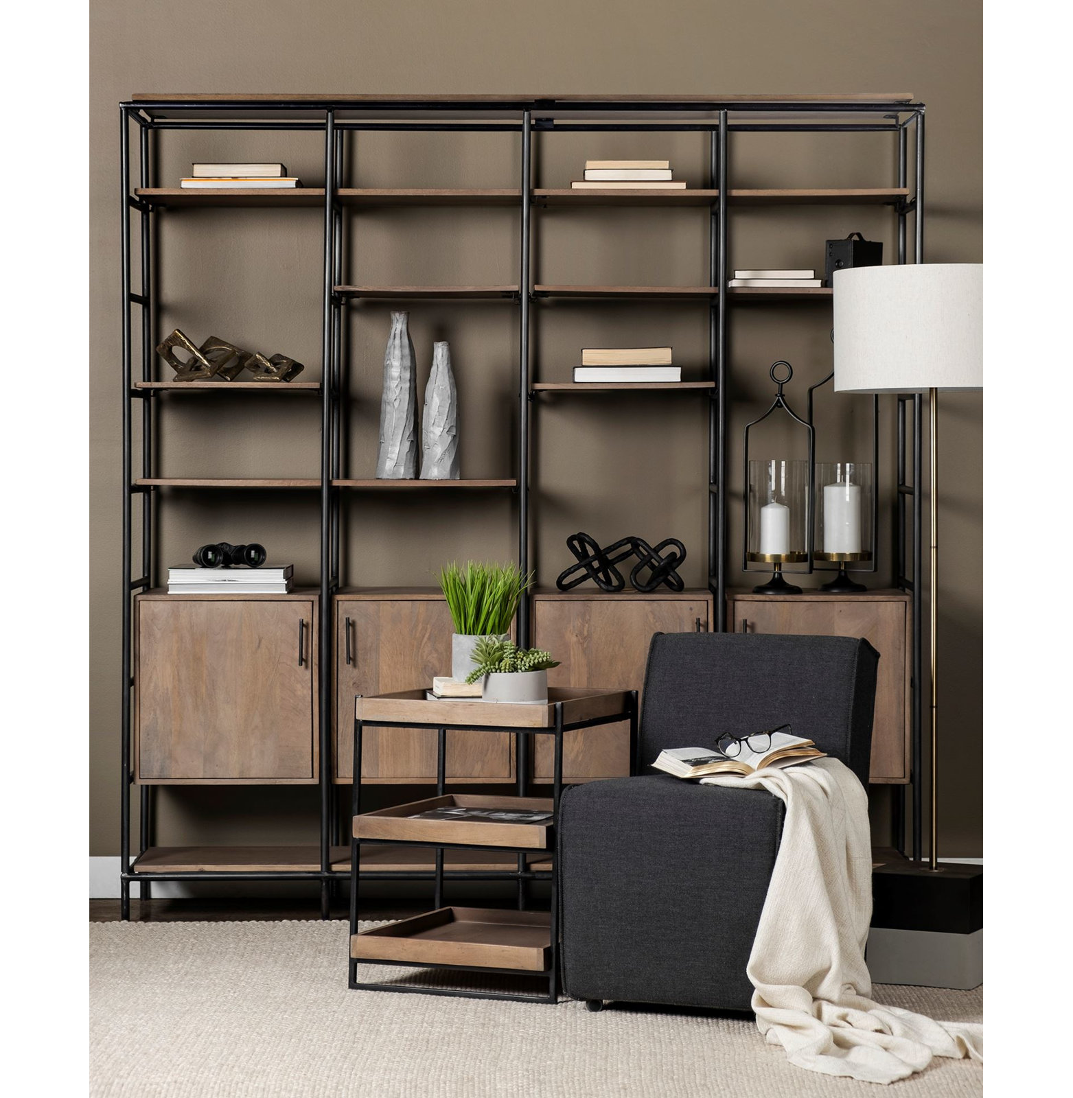 Lupita Solid Wood End Table