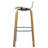 Brees Counter Stool with Metal Frame-1061402516