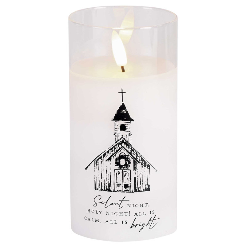 Candle Silent Night Church LED