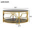 Table basse ronde en verre trempé-678571693