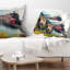 Coussin lombaire seascape vernazza bay