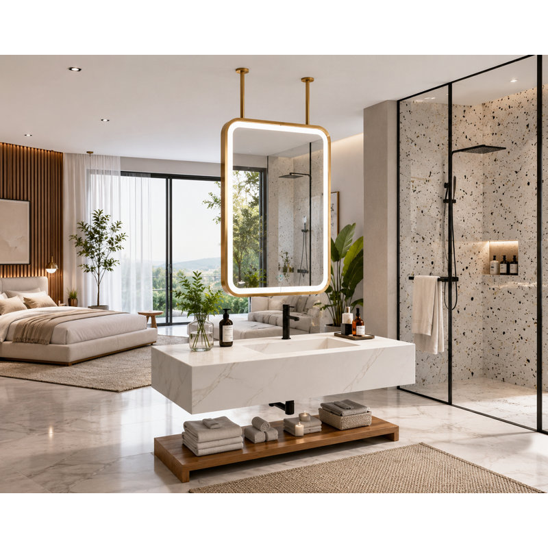 Miroir 24 po x 48 po
