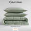 Ensemble d'édredon en peluche réversible Calvin Klein-115360600-115360598