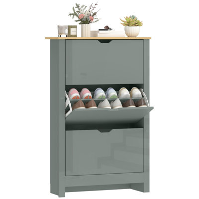 12 Pair Shoe Storage
