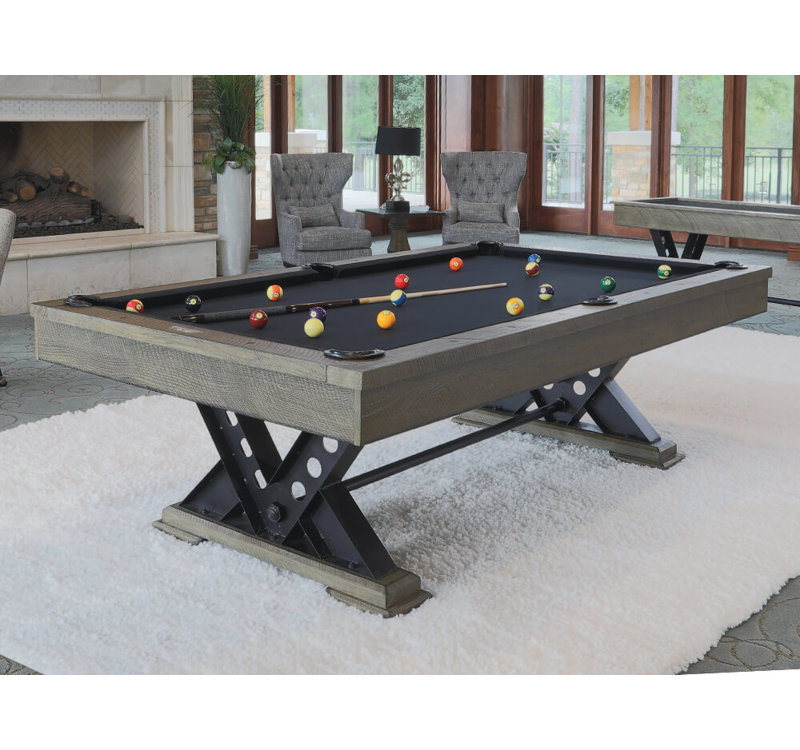 Table de billard 8 'rustique Belfast