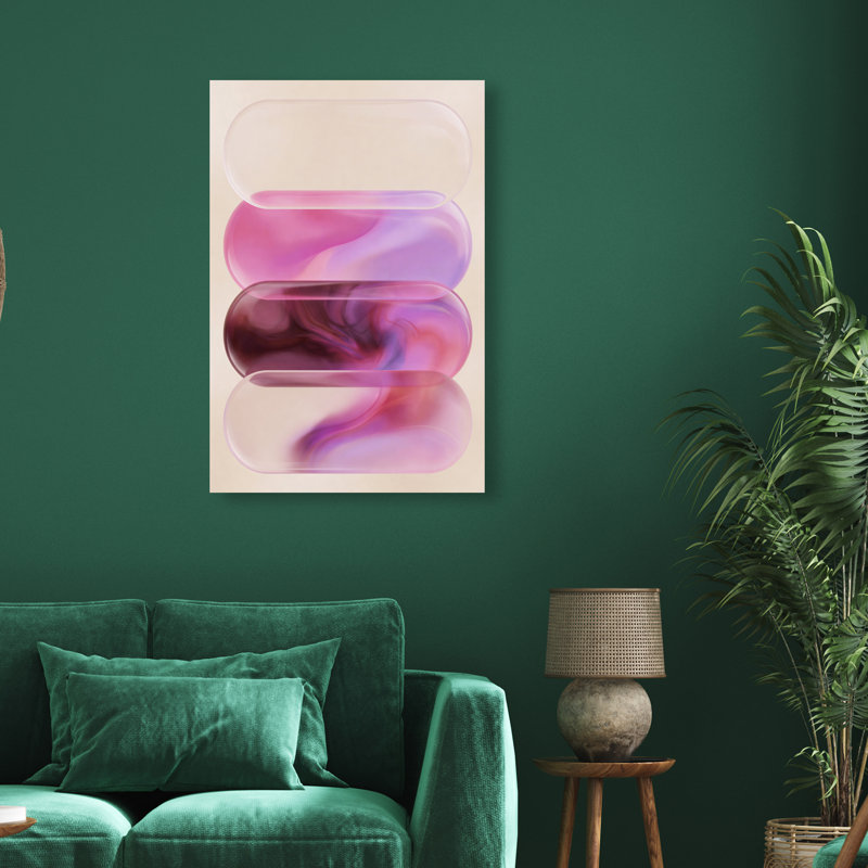 Clear Rose Print by Oliver Gal, 15"H x 10"W, Gallery Wrapped