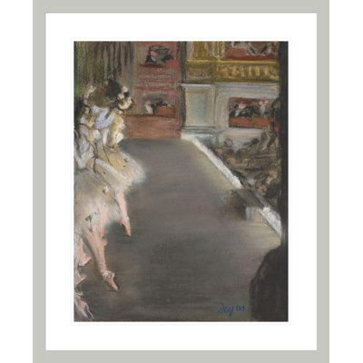 «Dancers at the Old Opera House» par Edgar Degas, impression giclée encadrée